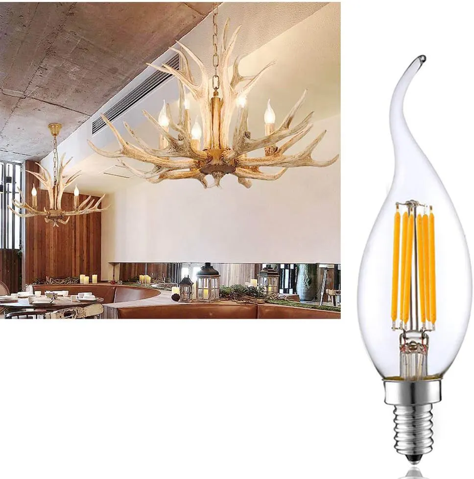 لامپ ال‌ای‌دی فیلامنتی اشکی 6 وات