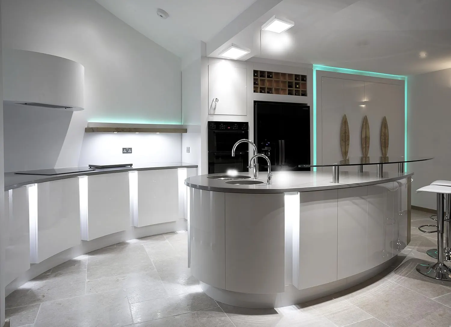 پنل روکار 32 وات مربع