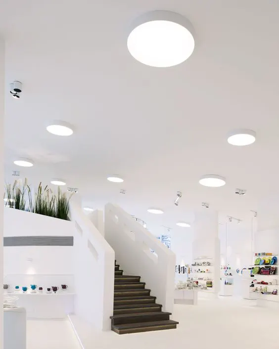 چراغ سقفی روکار 40 وات گرد