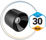 چراغ COB سقفی روکار استوانه‌ 30 وات