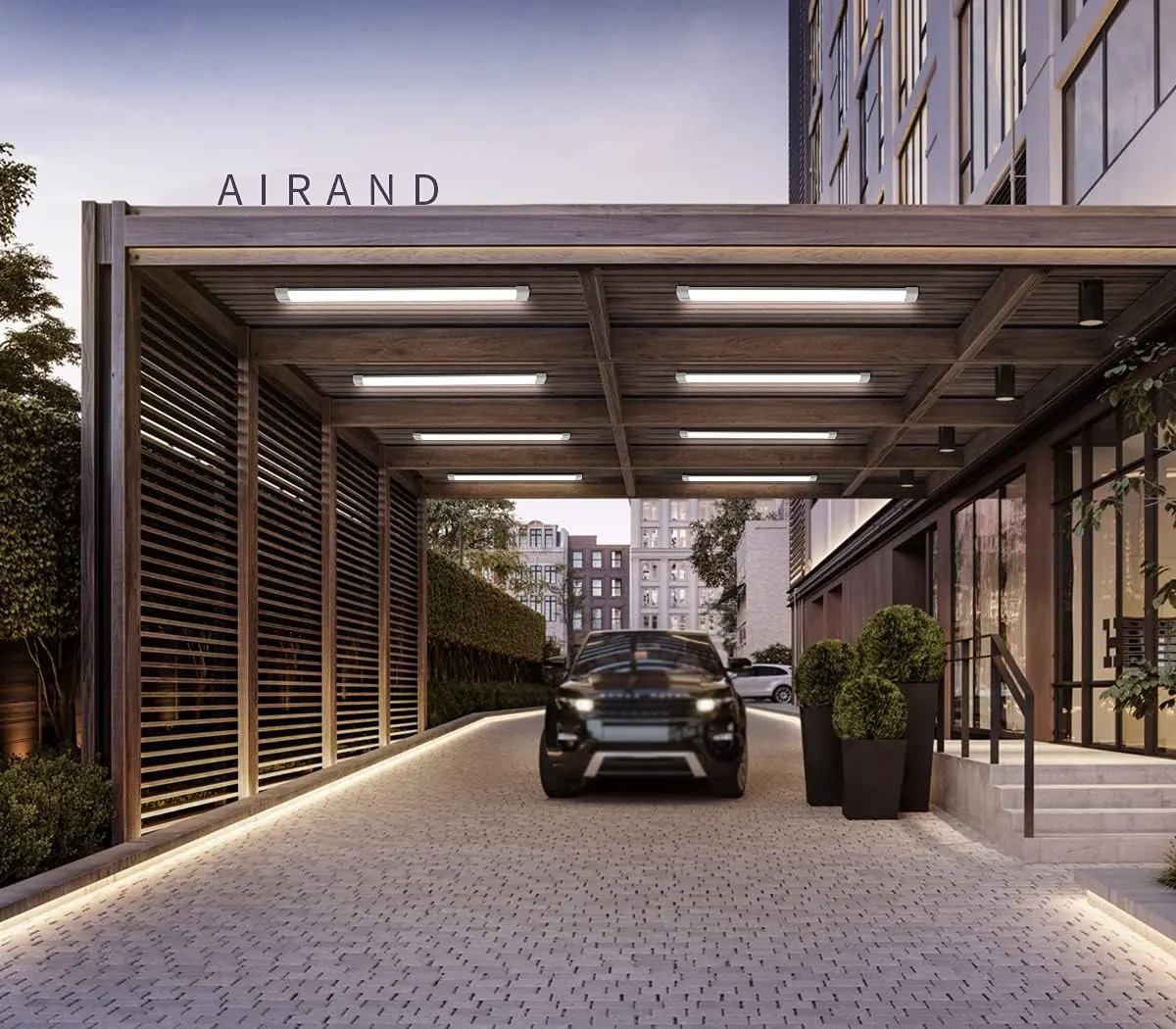 چراغ خطی روکار 20 وات