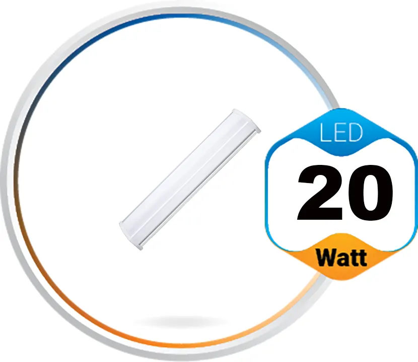 چراغ خطی روکار 20 وات