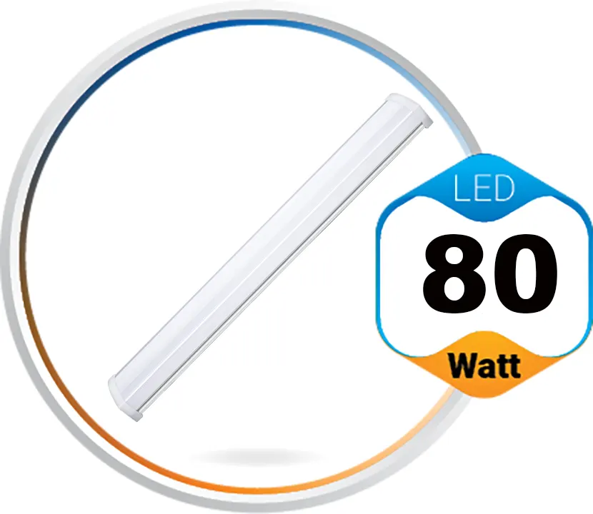 چراغ خطی روکار 80 وات